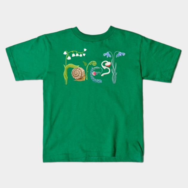 Forest Kids T-Shirt by ruta13art